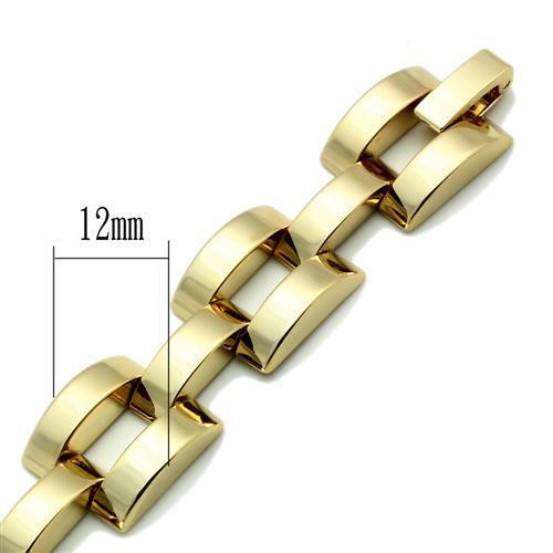 LO2425 - Brass Bracelet Gold Women No Stone No Stone