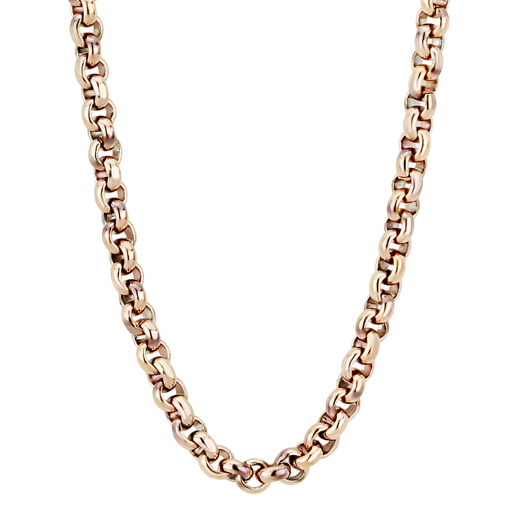 TK2425R - Stainless Steel Chain IP Rose Gold(Ion Plating) Women No Stone No Stone