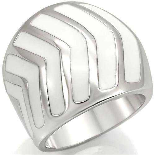 0W310 - Brass Ring Rhodium Women No Stone No Stone