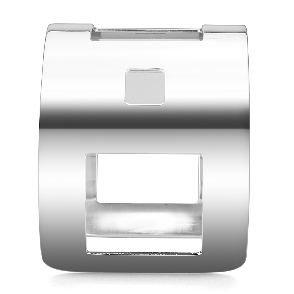 LO482 - Stainless Steel Bangle N/A Women No Stone No Stone