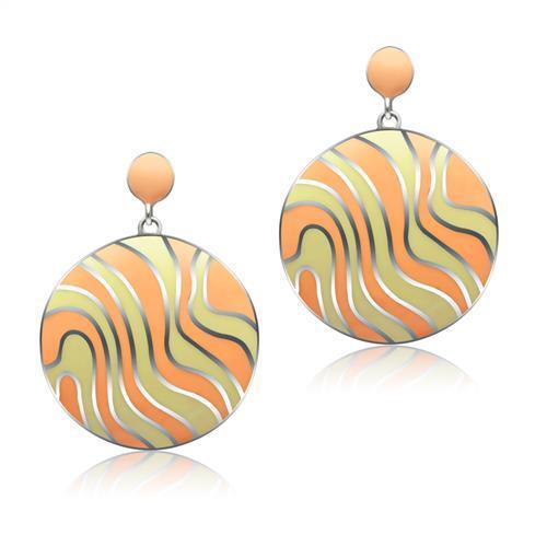 TK280 - Stainless Steel Earrings High polished (no plating) Women No Stone No Stone