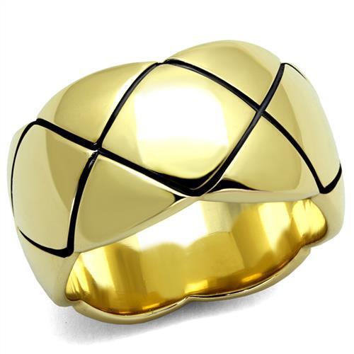 TK2803 - Stainless Steel Ring IP Gold(Ion Plating) Women No Stone No Stone