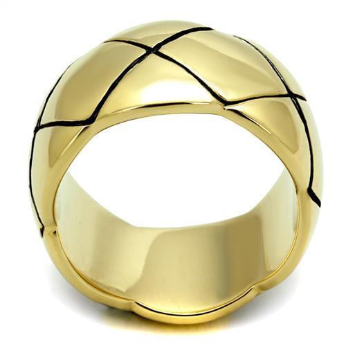 TK2803 - Stainless Steel Ring IP Gold(Ion Plating) Women No Stone No Stone