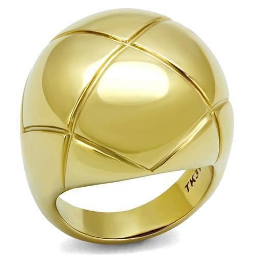 TK2831 - Stainless Steel Ring IP Gold(Ion Plating) Women No Stone No Stone