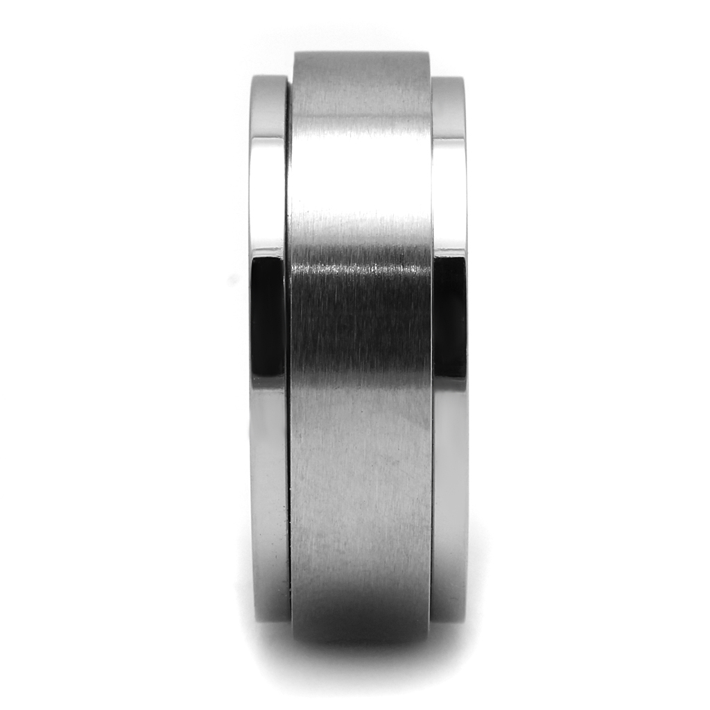 TK2919 - Stainless Steel Ring High polished (no plating) Men No Stone No Stone