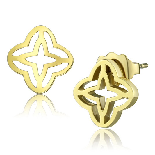 TK2949 - Stainless Steel Earrings IP Gold(Ion Plating) Women No Stone No Stone