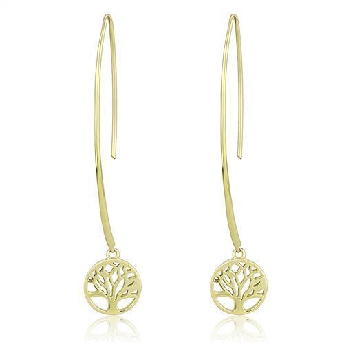 TK3149 - Stainless Steel Earrings IP Gold(Ion Plating) Women No Stone No Stone