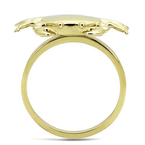 TK3199 - Stainless Steel Ring IP Gold(Ion Plating) Women No Stone No Stone