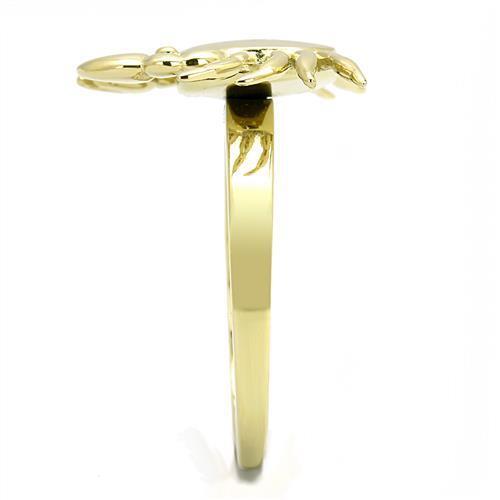 TK3199 - Stainless Steel Ring IP Gold(Ion Plating) Women No Stone No Stone