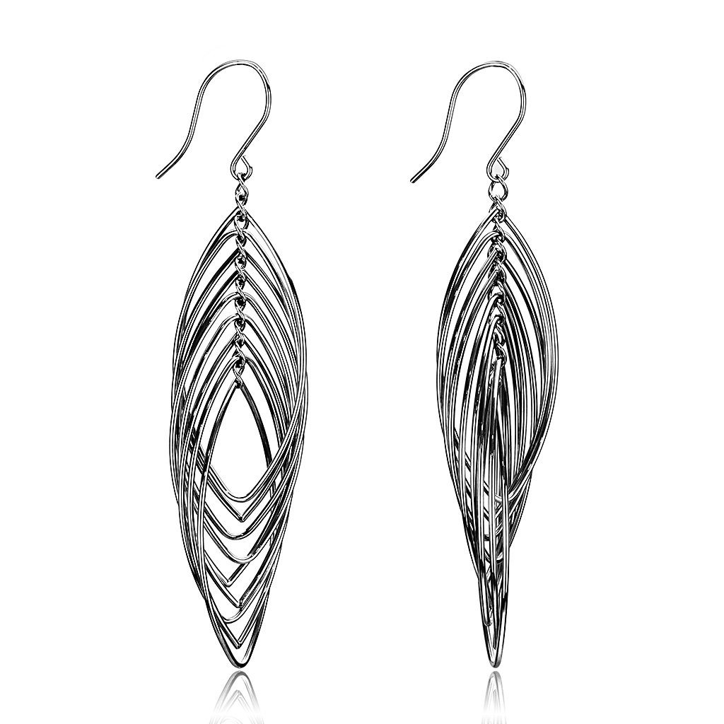 TK3500 - Stainless Steel Earrings High polished (no plating) Women No Stone No Stone