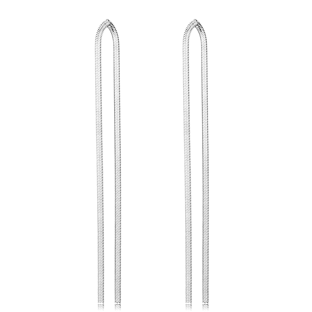 TK3530 - Stainless Steel Earrings High polished (no plating) Women No Stone No Stone