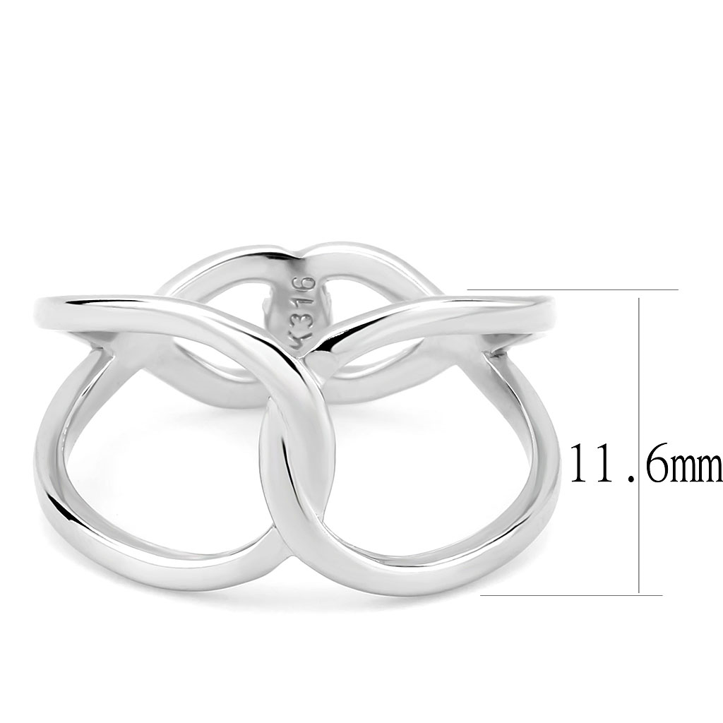 TK3585 - Stainless Steel Ring No Plating Women No Stone No Stone