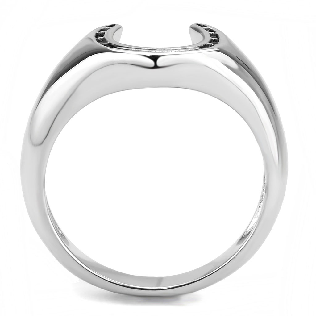 TK3619 - Stainless Steel Ring High polished (no plating) Men No Stone No Stone