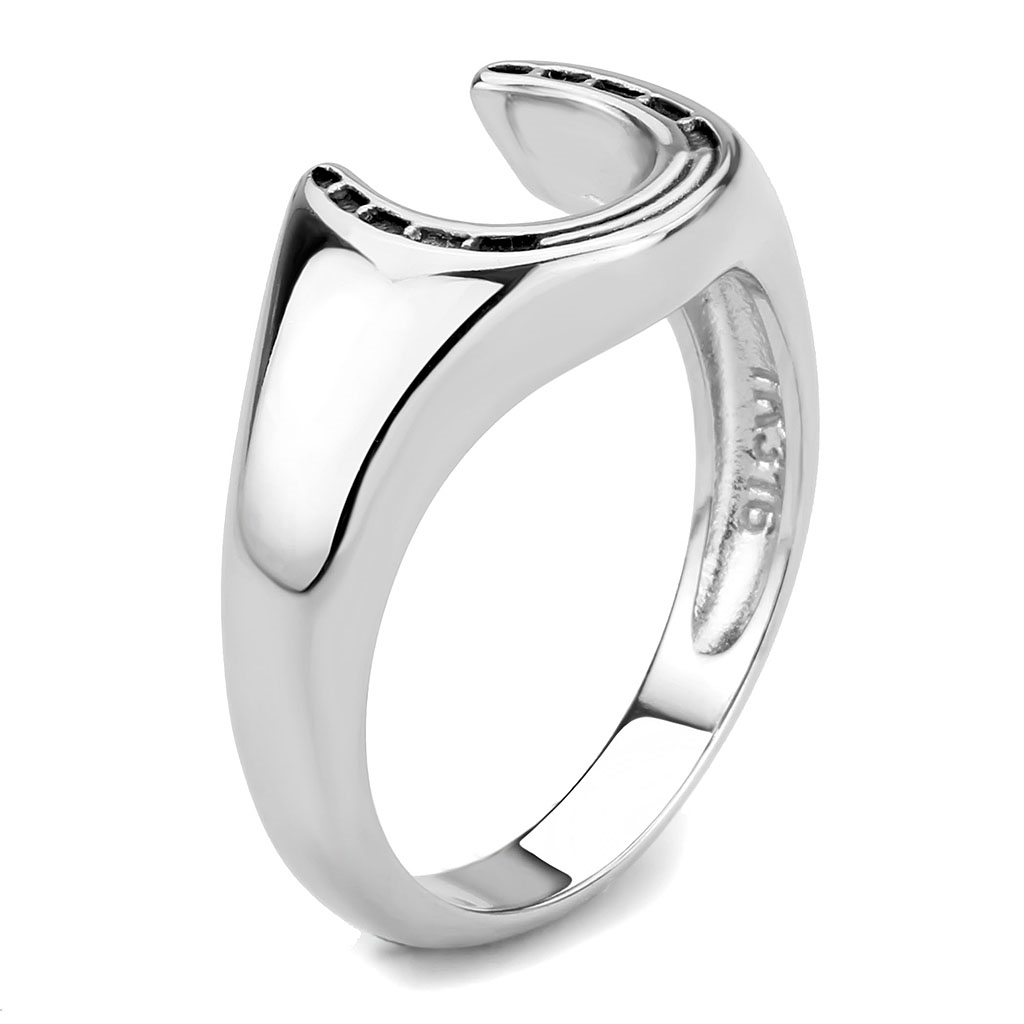 TK3619 - Stainless Steel Ring High polished (no plating) Men No Stone No Stone