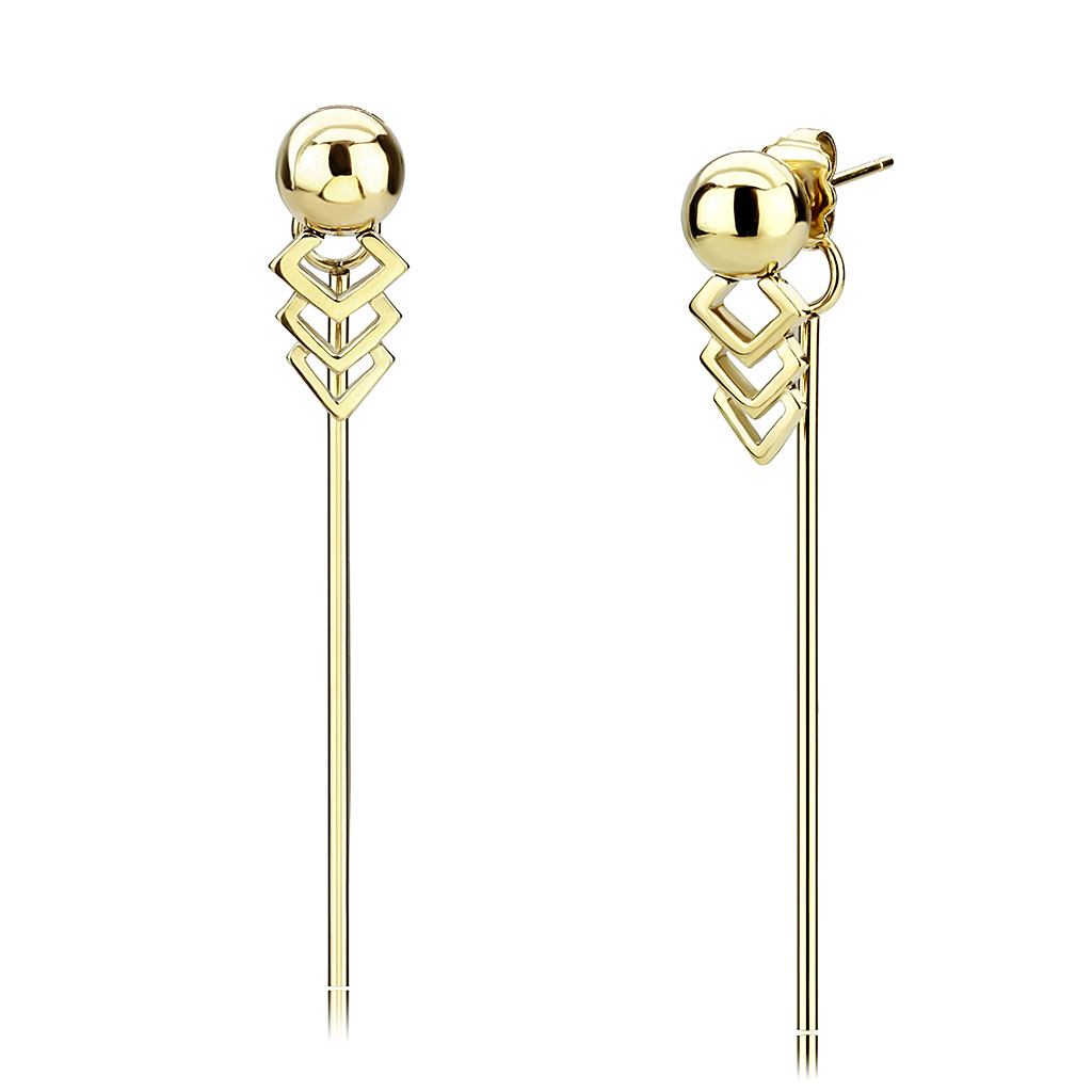 TK3650 - Stainless Steel Earrings IP Gold(Ion Plating) Women No Stone No Stone