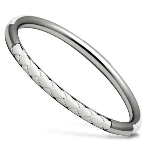 TK405 - Stainless Steel Bangle High polished (no plating) Women No Stone No Stone