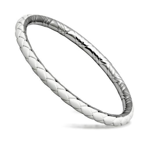 TK406 - Stainless Steel Bangle High polished (no plating) Women No Stone No Stone