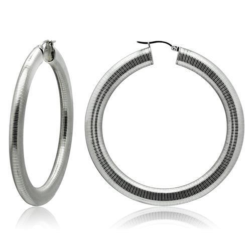 TK417 - Stainless Steel Earrings High polished (no plating) Women No Stone No Stone