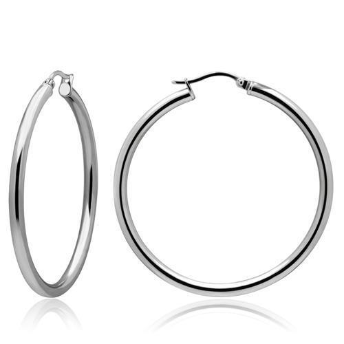 TK425 - Stainless Steel Earrings High polished (no plating) Women No Stone No Stone