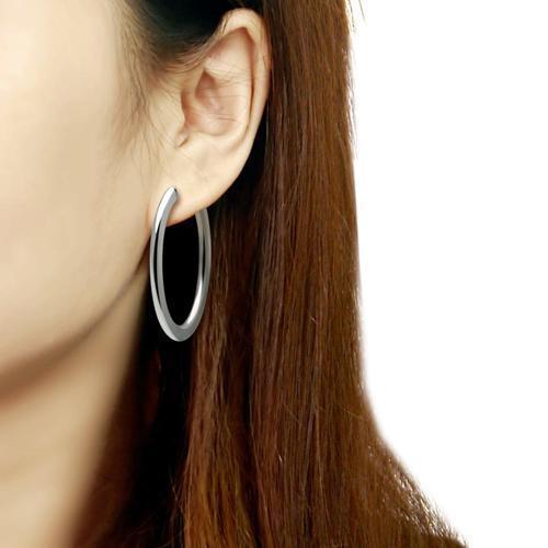 TK426 - Stainless Steel Earrings High polished (no plating) Women No Stone No Stone