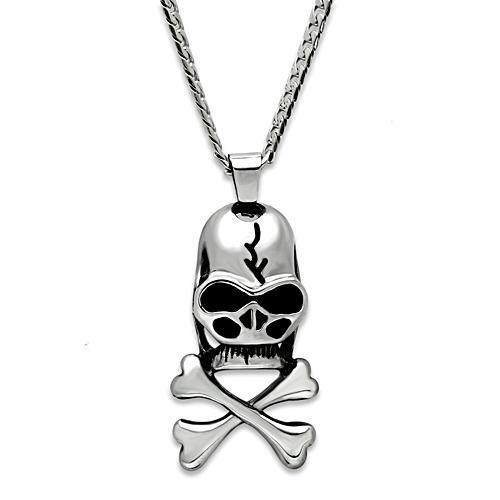 TK457 - Stainless Steel Necklace High polished (no plating) Men No Stone No Stone