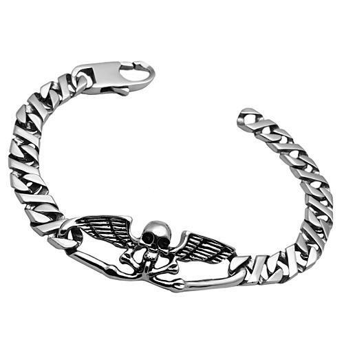 TK572 - Stainless Steel Bracelet High polished (no plating) Men No Stone No Stone