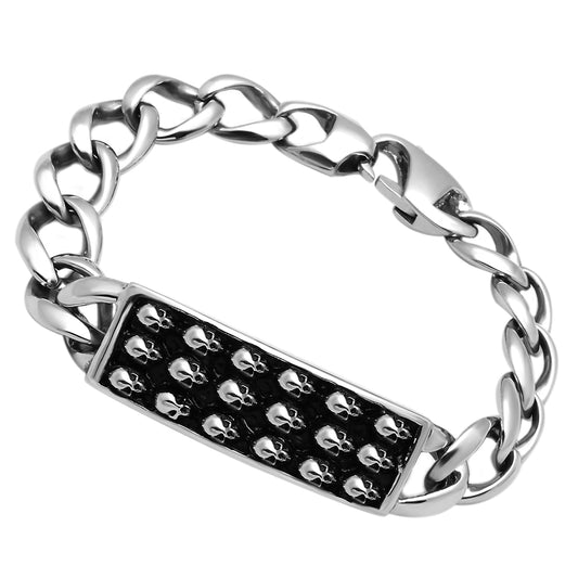 TK573 - Stainless Steel Bracelet High polished (no plating) Men No Stone No Stone