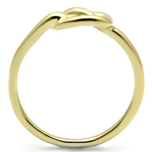 TK630G - Stainless Steel Ring IP Gold(Ion Plating) Women No Stone No Stone