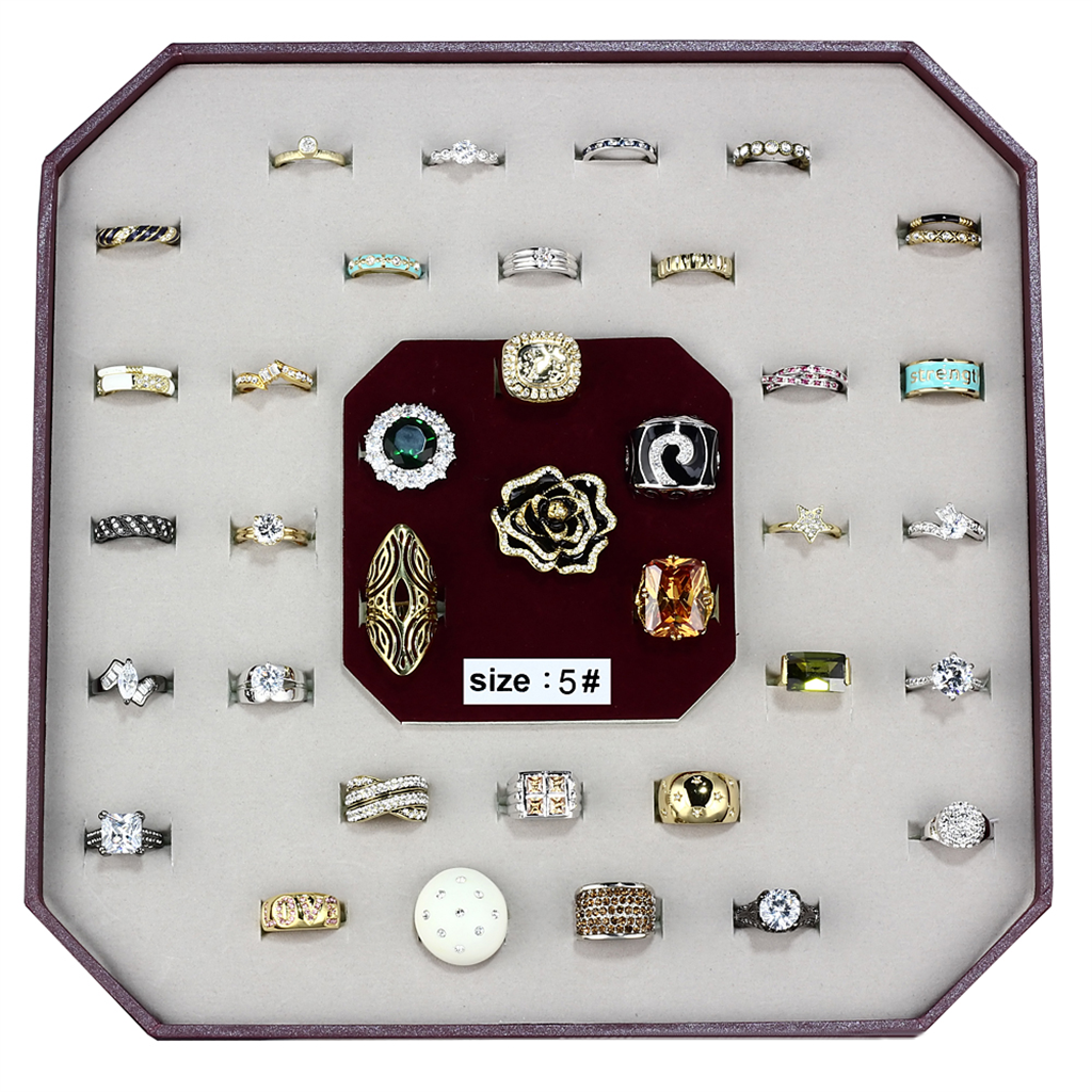 VK-003-SIZE5 - Brass Ring Assorted Women Assorted Assorted