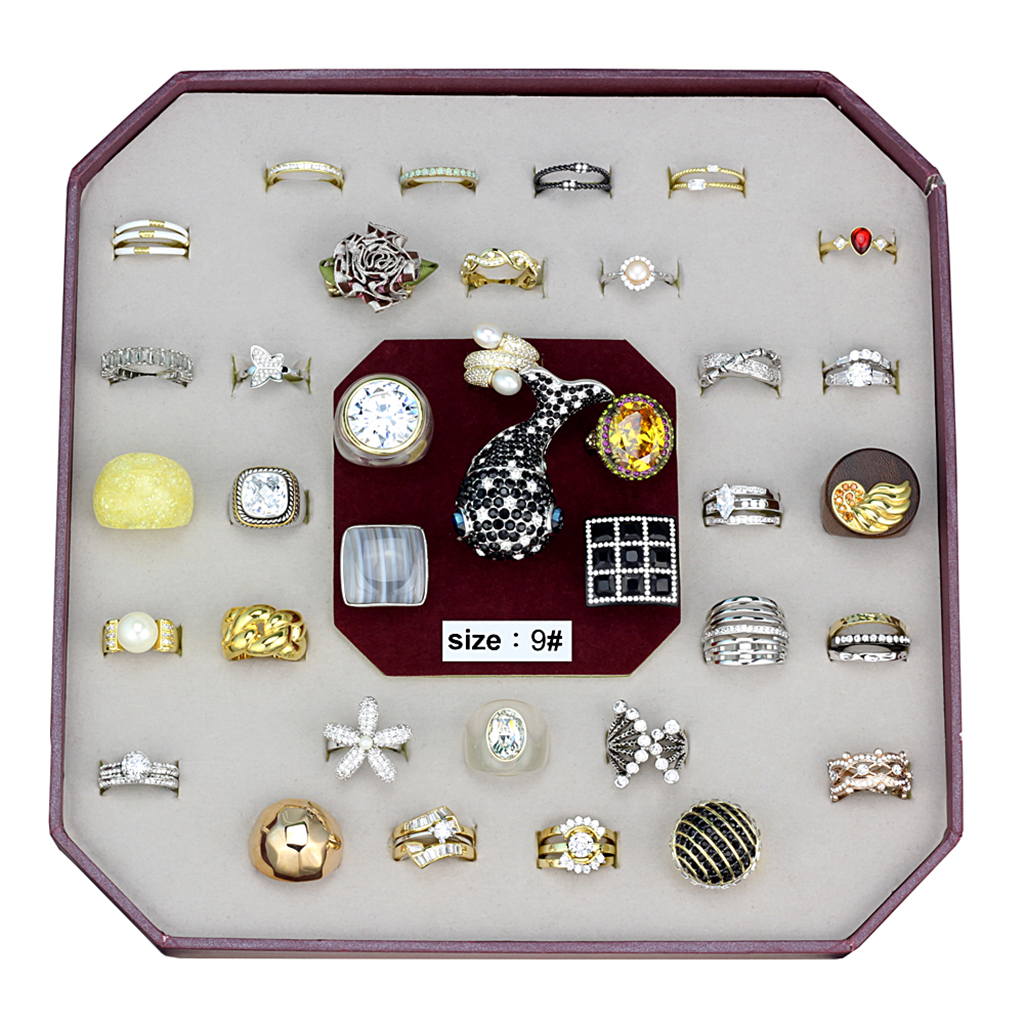 VK-024-SIZE9 - Brass Ring Assorted Women Assorted Assorted