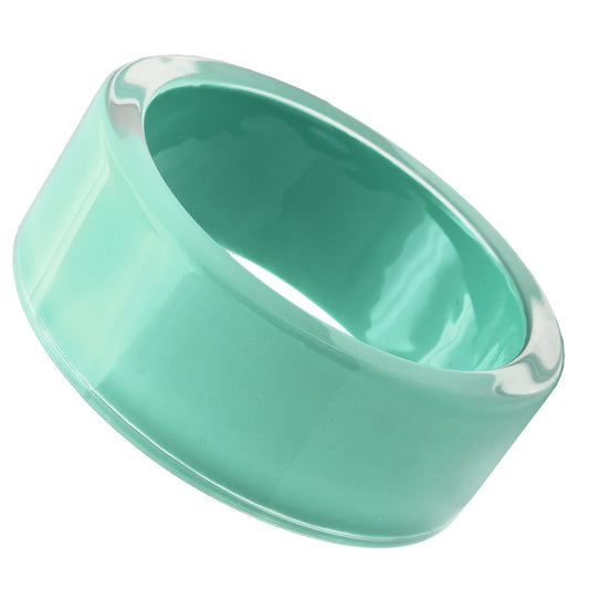 VL044 - Resin Bangle N/A Women Synthetic Emerald